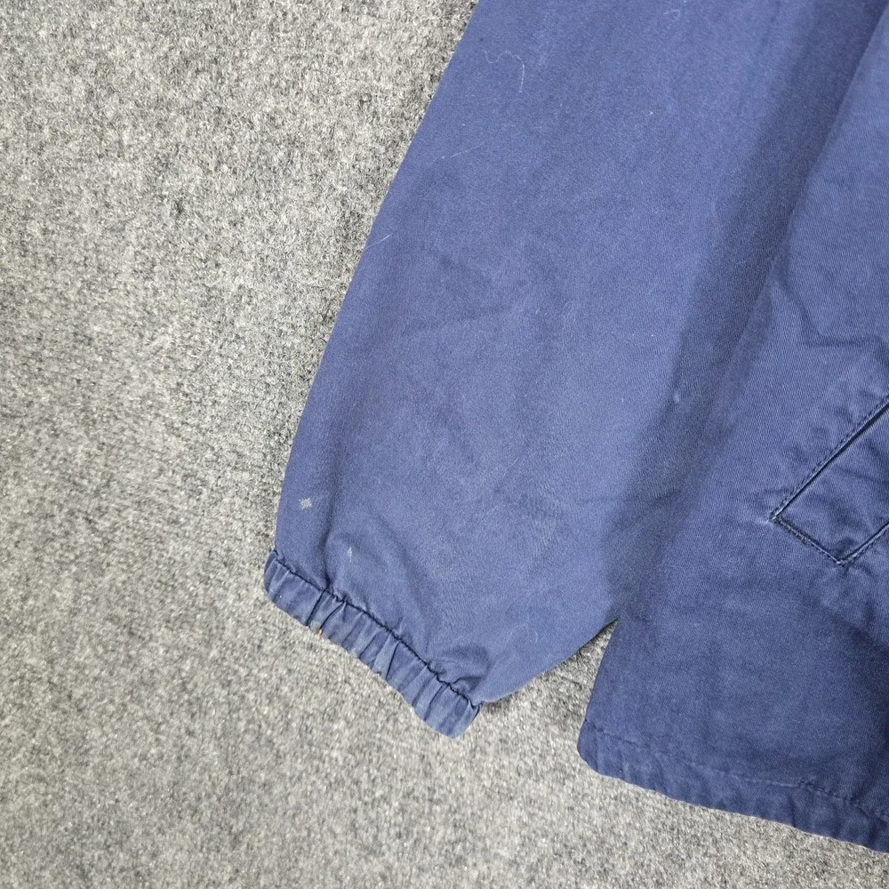 VTG Polo‎ Ralph Lauren Jacket Boys Small Reversible Full Zip Hooded Blue Orange